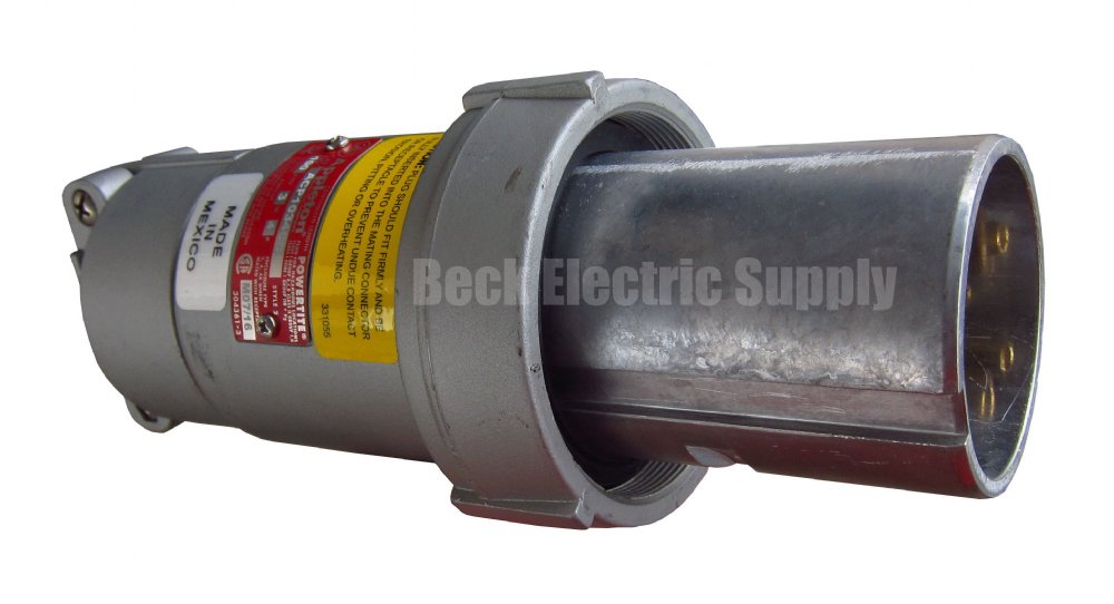 PLUG 100A 3-WIRE 4-POLE 600VAC APPLETON ACP1034CD