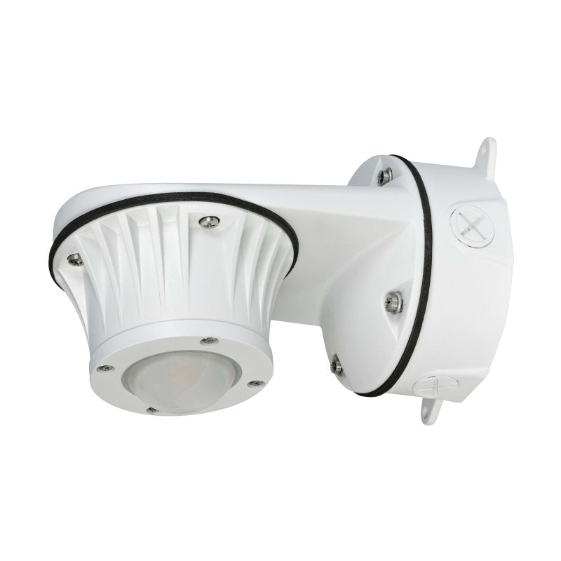 LED BULLEYE FIXTURE (SIDE MOUNT), 12W, 85V-265V AC, 3900K, 180 DEG, IP67, E-LED LIGHTING, LBYS-12-39WH-HV
