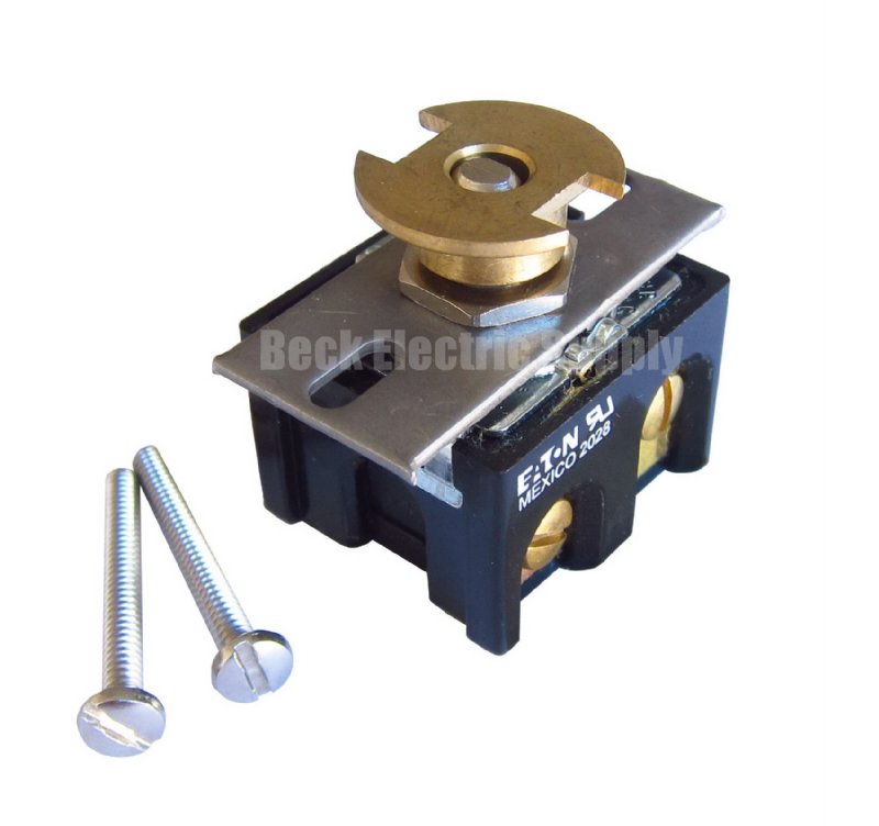 ROTARY SWITCH INTERIOR, 20 AMP, 2-POLE, 120/240V AC, PAULUHN / COOPER CROUSE HINDS / EATON, INX3192