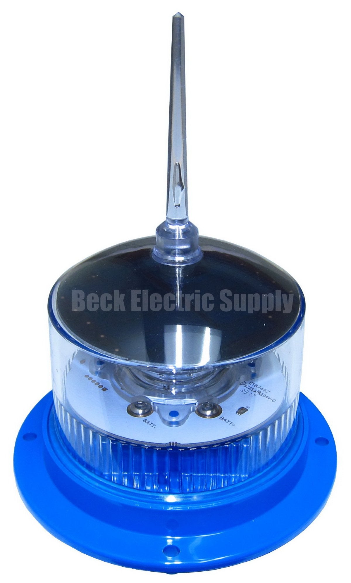 SOLAR LED MARINE LIGHT / HAZARD MARKER LIGHT BLUE 1-2NM SEALITE, SL15 BLUE, SL-15-B, SL-15-07D-B1-B-00