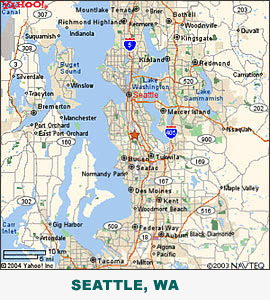 Map of Seeattle Washington office