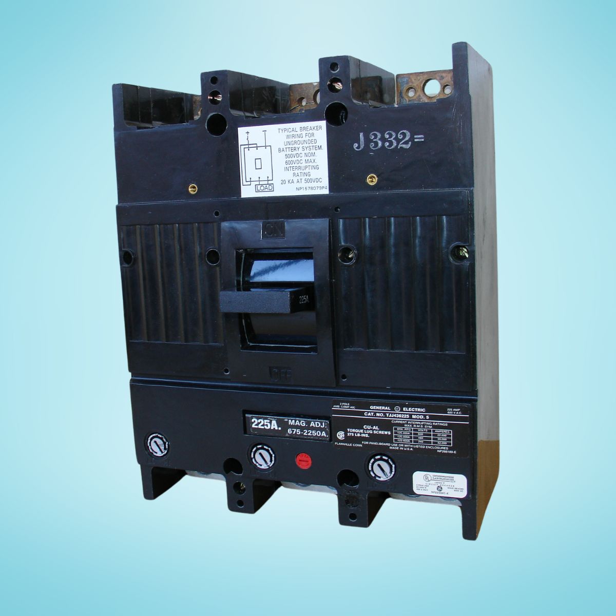 GE Circuit Breaker Information