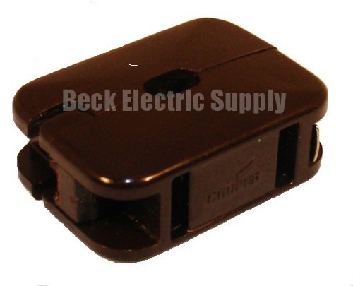 OUTLET, IN-LINE, 10AMP, FEMALE, BROWN, COOPER, 2609B-BU 