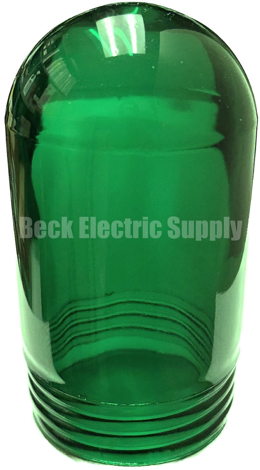 VAPORPROOF GLASS GLOBE 6" GREEN 603