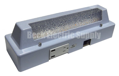LED BERTH & MIRROR LIGHT, 14W, 120V-277VAC, 3000K WW, SWITCH, RECEPTACLE & 2 X USB PORTS, BECK-BM-LED-USB-120