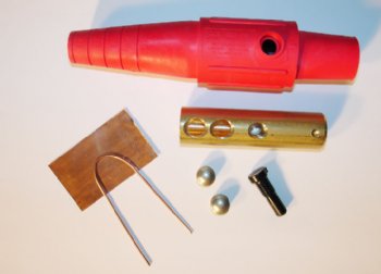 CAM CONNECTOR FEMALE 400A RED MARINCO CLS40F-RED