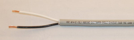 MARINE CABLE 14 AWG, 2-CONDUCTOR 600V DNIU-4 14/2-MARINE