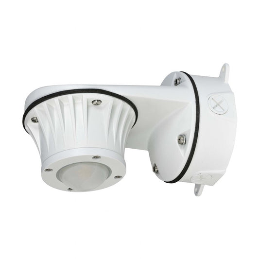 LED BULLEYE FIXTURE (SIDE MOUNT), 12W, 85V-265V AC, 3900K, 180 DEG, IP67, E-LED LIGHTING, LBYS-12-39WH-HV
