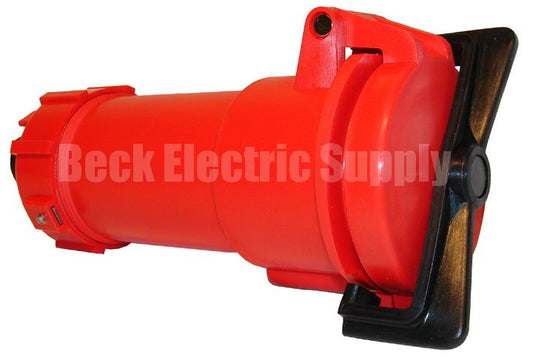 FEMALE CORD CONNECTOR 32A 480V 3P4W ESL E333FCA E333FC1A