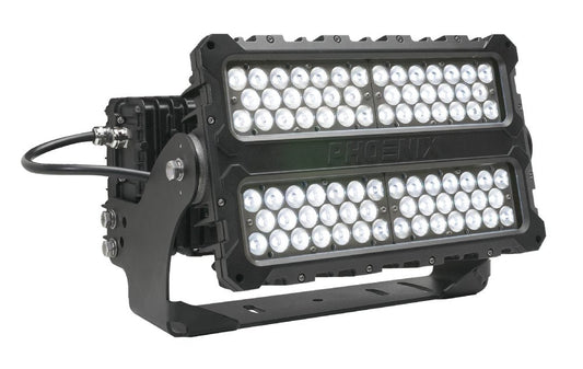 ECOMOD 3 SERIES HI LED FLOODLIGHT, 231 WATT, 120V-277VAC, 5000K, MEDIUM OPTIC, IP66, PHOENIX LIGHTING, EM3-HI-MF-120-277-50K