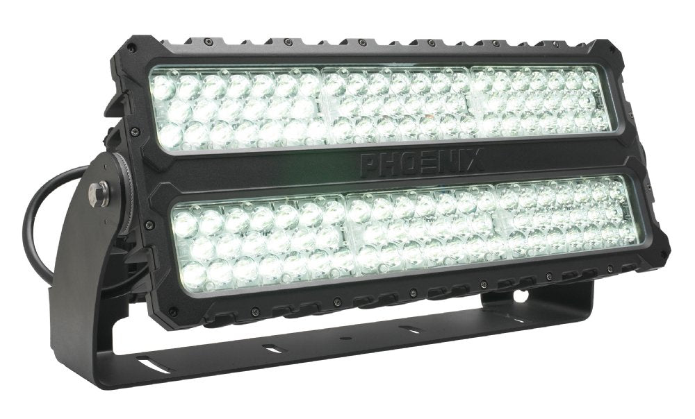 ECOMOD 3 SERIES MAX LED FLOODLIGHT, 438 WATT, 120V-277VAC, 5000K, MEDIUM OPTIC, IP66, PHOENIX LIGHTING, EM3-MAX-MF-120-277-50K