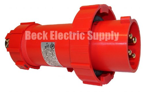 MALE PLUG 32A 480VAC 3P4W ESL E333MP1A