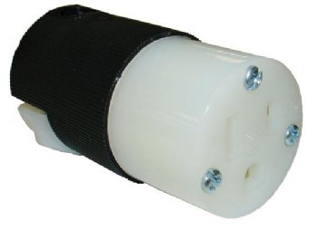 CONNECTOR 15A 125VAC 2P3W STRAIGHT BLADE B&W HUBBELL HBL5269C
