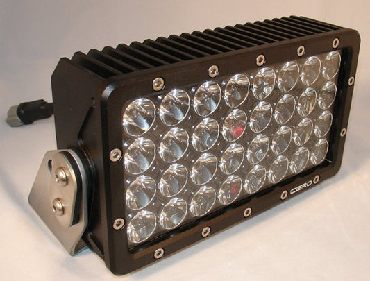 FLOODLIGHT LED 170W TYPE II BLACK ANODIZED 10-32VDC GLASS LENS CERO / JAMESON (HD32C17010NGD)