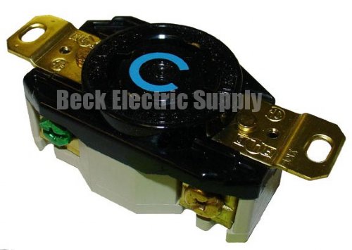 RECEPTACLE 30AMP 250V 2P3W HUBBELL HBL2620