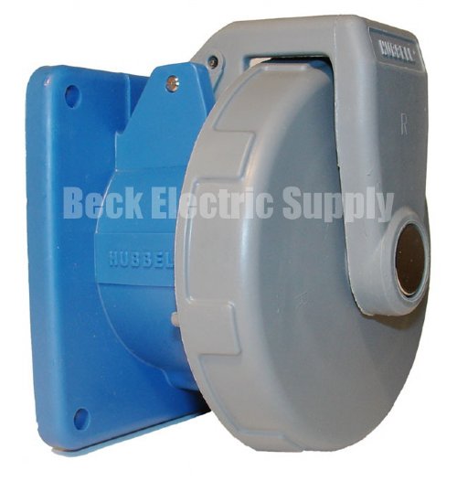 RECEPTACLE 30A 250VAC 2-POLE 3-WIRE HUBBELL HBL330R6W