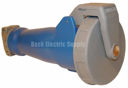 CONNECTOR 60A 250VAC 2-POLE 3-WIRE HUBBELL HBL360C6W