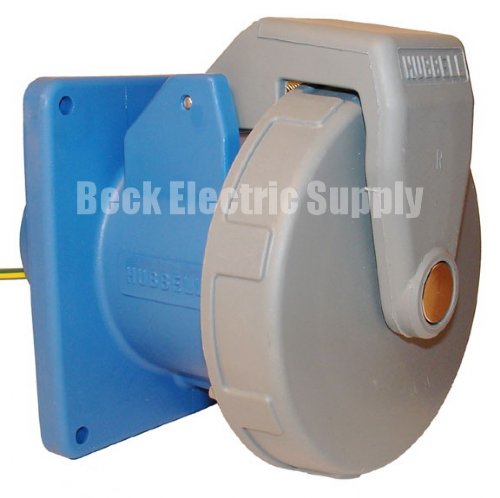 RECEPTACLE 60A 250VAC 2-POLE 3-WIRE HUBBELL HBL360R6W