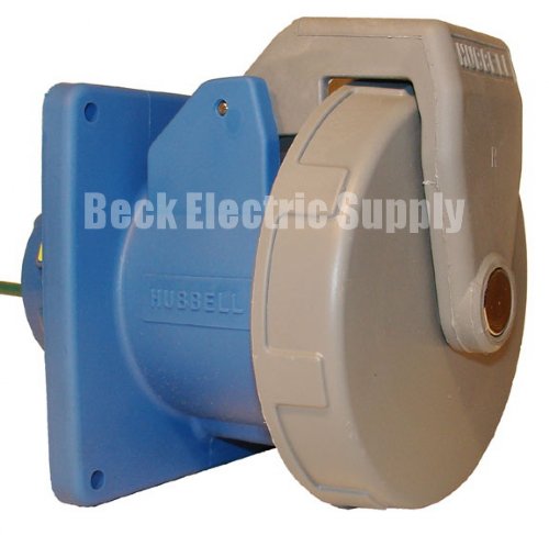 RECEPTACLE 60AMP 250VAC 3PH 3P4W HUBBELL HBL460R9W