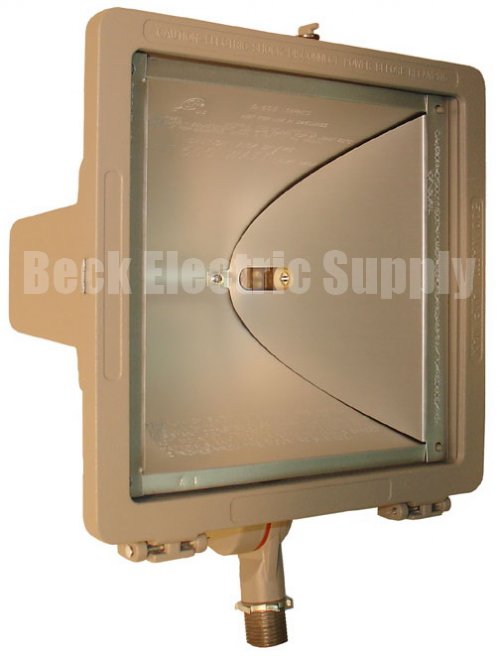 FLOODLIGHT 500W 120V-240V QUARTZLITER HUBBELL QL505