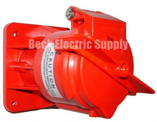 FIXED RECEPTACLE 32AMP 440VAC MIPCO (3334FRVF)