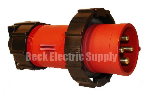MALE PLUG 32A 440VAC 3P4W MIPCO 333MPXT