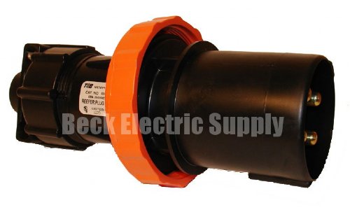 MALE PLUG 60A 250VAC 3P4W MIPCO 634MP2XT