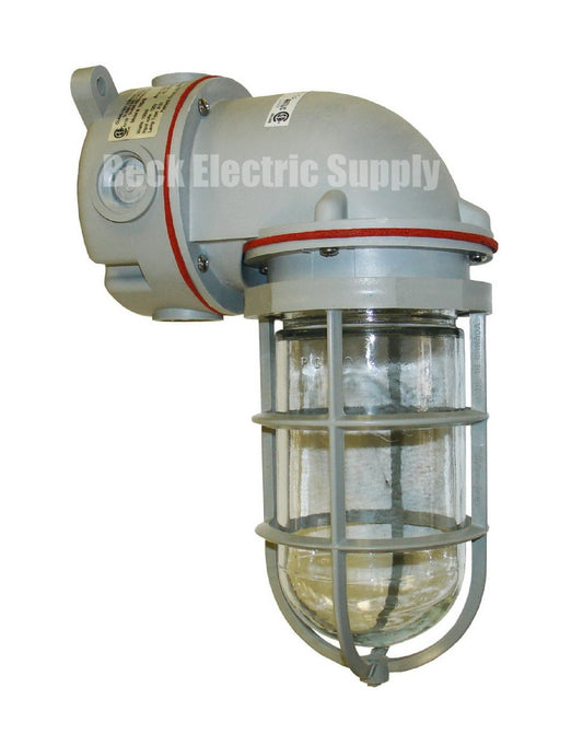 FIXTURE, 150W, NON-METALLIC, 90 DEGREE, WALL MOUNT, HAZARDOUS DUTY, VAPOR TIGHT, EATON / CROUSE-HINDS (HAZGUARD EXACTA/NM) 702-15 IPEH15I1GCGPW (DISCONTINUTED)