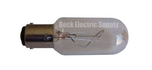 PERKO NAVIGATION BULB, 30 WATT, 120V, CLEAR, DOUBLE CONTACT, BA15D, PERKO 0374004CLR 374004CLR