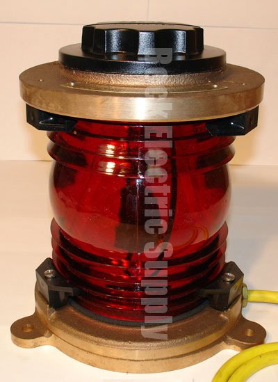 ALL-ROUND LIGHT, RED, 360 DEGREE, 120V, 3NM, PERKO 1170RE0PLB 1170-REO-PLB