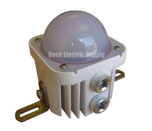 LED CUBE LIGHT, 13 WATT, 13-27V DC,  POWDER COAT, SS HARDWARE, PHOENIX LIGHTING, CL-13LED-DC, 000082.004