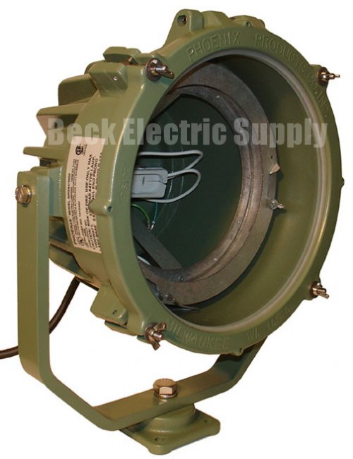 SEARCHLIGHT MARINE 500W HAZARDOUS DUTY PHOENIX LIGHTING MRS-56/500H (OBSOLETE)