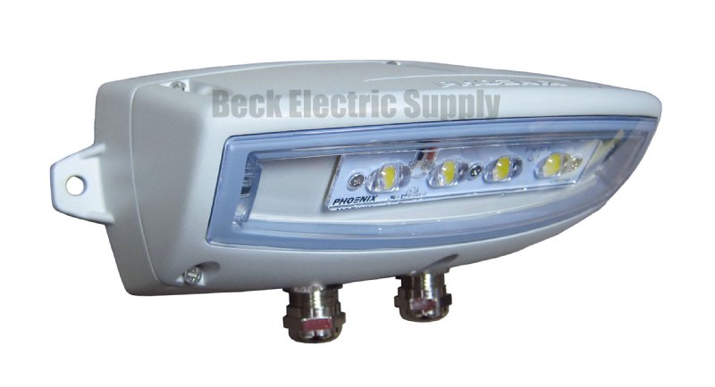 WAYFINDER 2 LED LIGHT, 11W, 120-277VAC, 5000K, MARINE GRADE, IP66, PHOENIX PRODUCTS, WF2-10LED-CL-50K-TW, 1003721