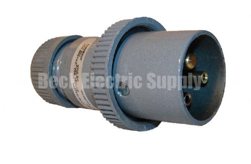 PLUG 20A 2P3W 250V FS/FD (ALUMINUM) RUSSELLSTOLL 3720