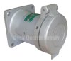 Show product details for RECEPTACLE 100AMP 600VAC 250VDC 4-POLE 3 WIRE APPLETON ADR1034